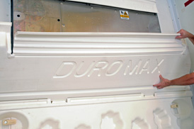 Installation of the Duromax Bulkhead refrigeration unit